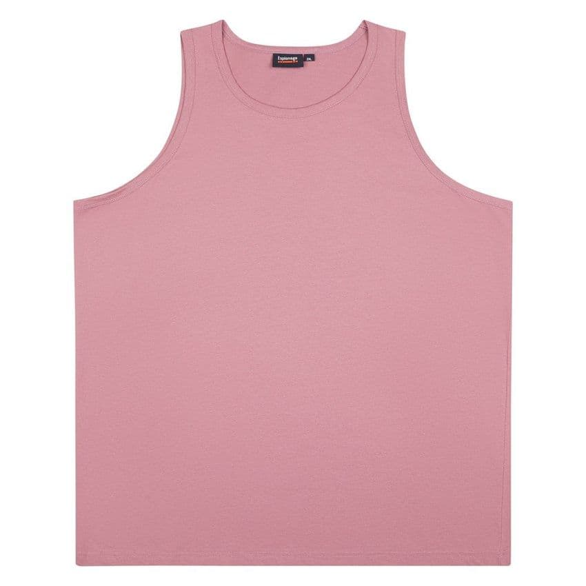 Espionage T017 Vest Singlet Dark Pink