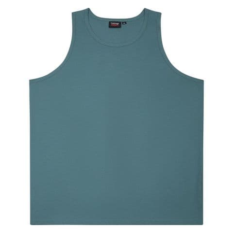 Espionage T017 Vest Singlet Sea Green