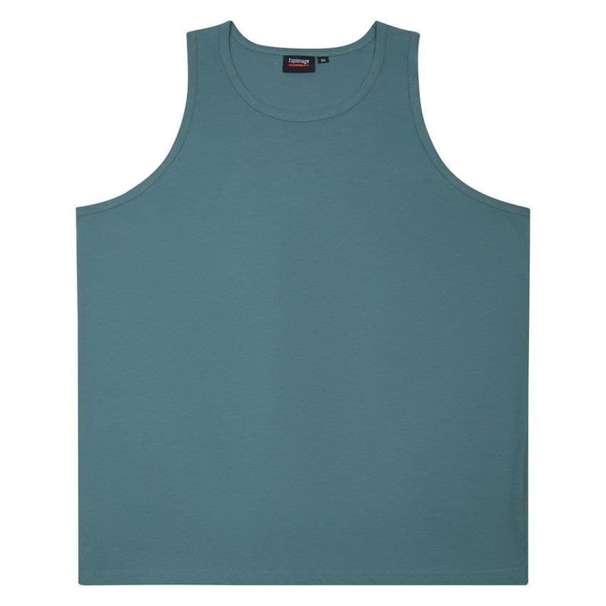 Espionage T017 Vest Singlet Sea Green