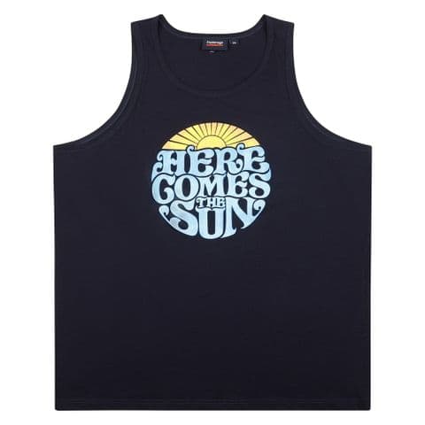 Espionage T428 Here Comes The Sun Vest Black