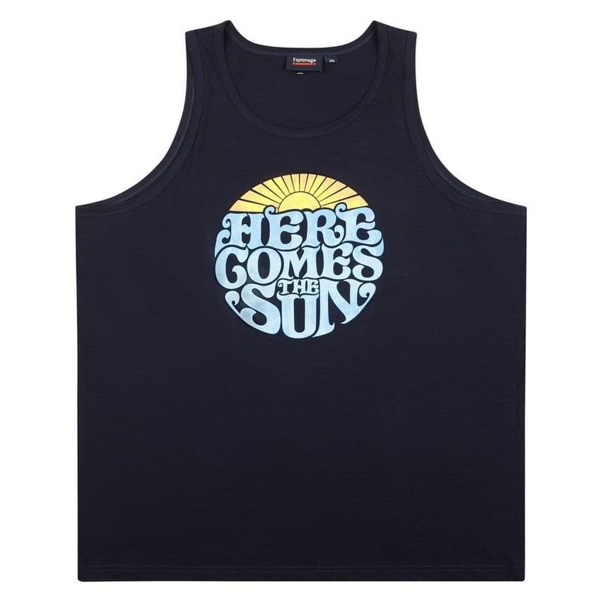 Espionage T428 Here Comes The Sun Vest Black
