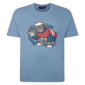 Espionage T433 Graffiti Graphic Tee