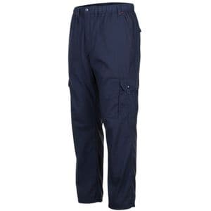 Espionage TR048 Cotton Poplin Cargo Trousers Navy