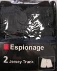 Espionage U001W Two Pack Boxers White To Clear