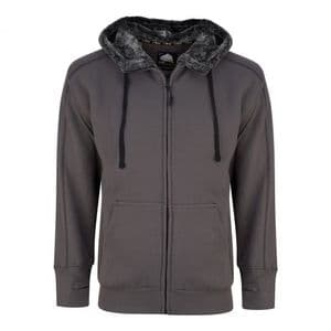 Fur Lined Hoodie 1285-15 Graphite £59.99