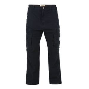 Kam Cargo Trousers KBS 118 Black