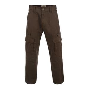Kam Cargo Trousers KBS118 Khaki