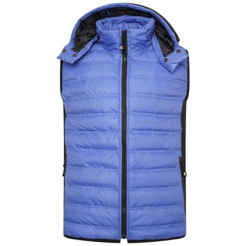 Kam KBS KV131 Quilted Bubble Gillet Royal