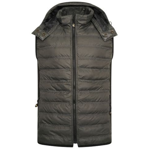 Kam KBS KV131 Quilted Bubble Gillet Slate