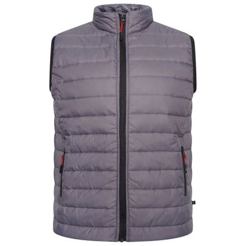 Kam KBS KV141 Casual Quilted Gilet Slate