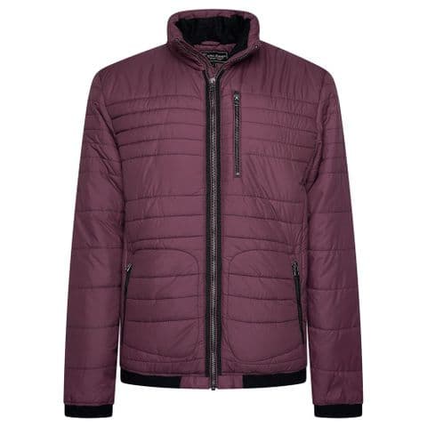 Kam KBS KV142 Smart Lightweight Puffer Jacket Burgundy