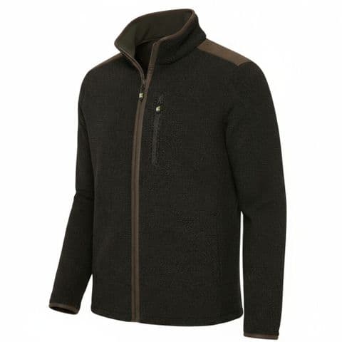 Kam KBS KV147 Macaroni Bonded Fleece Jacket Black