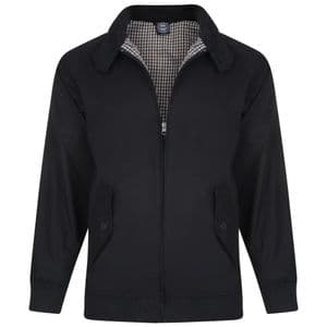 Kam KBS428 Classic Harrington Jacket Black