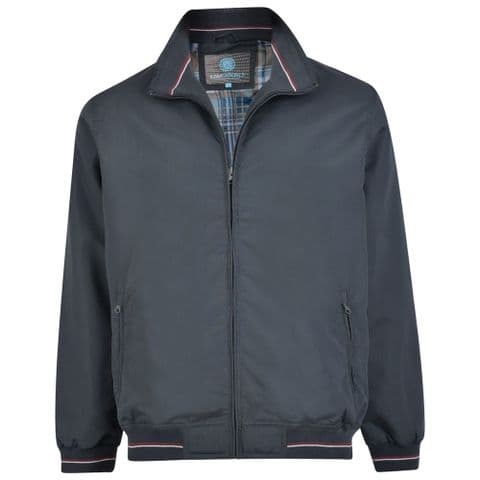 Kam KBS440 Lightweight Harrington Jacket Navy