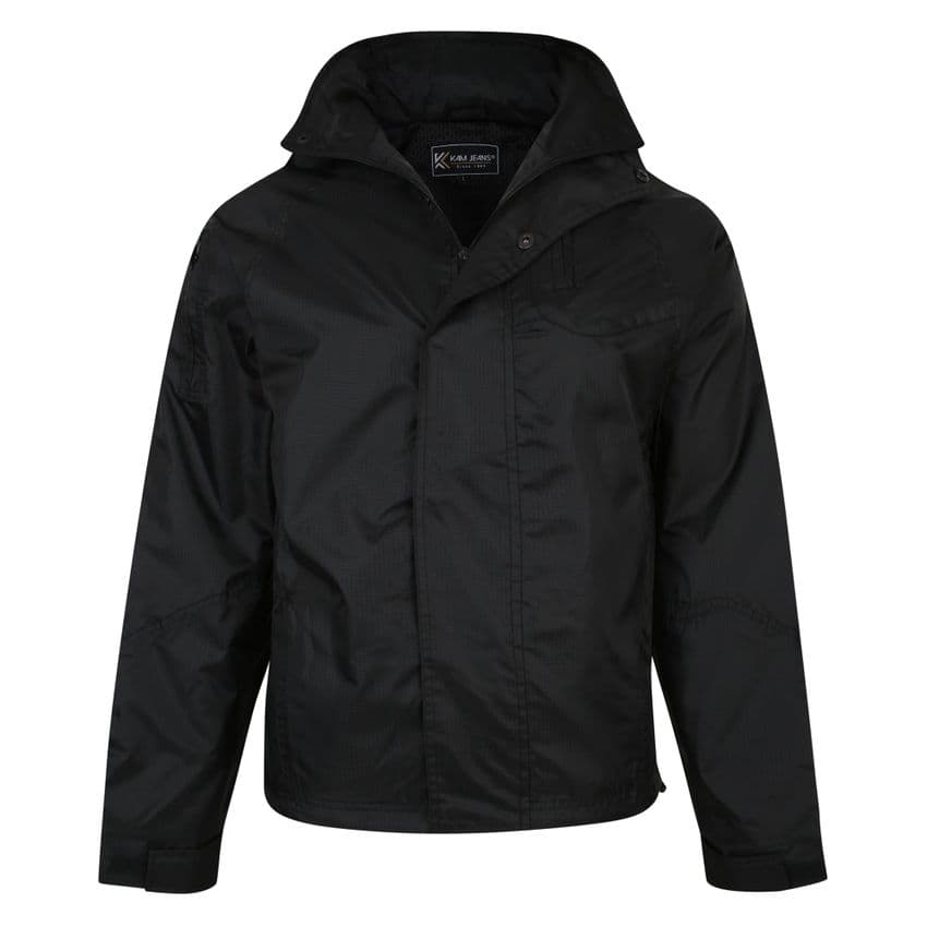Kam KVSKV01 100% Waterproof Rain Jacket Black