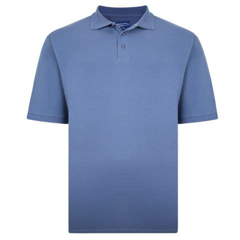Metaphor 04974 Plain Pique Polo Blue - 7XL Only