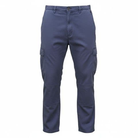 Perfect Fashion Heavy Duty Cargo Trousers Navy
