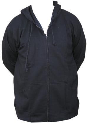 Perfect Fashion Plain Hoodie Black