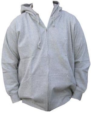 Perfect Fashion Plain Hoodie Marl Grey