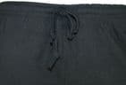 Perfect Fashion Two Pocket Cotton Plain Lounge Shorts Black