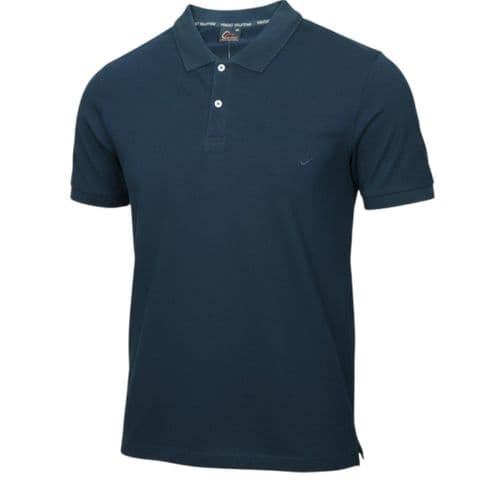 Perfect Plain 100% Cotton Pique Polo Navy