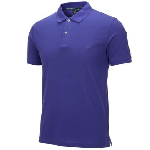 Perfect Plain 100% Cotton Pique Polo Purple