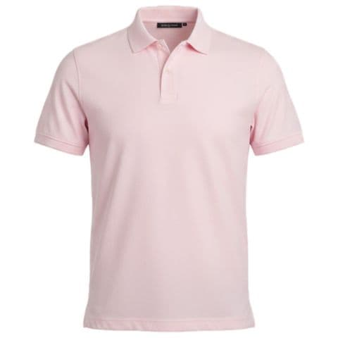 Perfect Plain Mesh Polo Baby Pink
