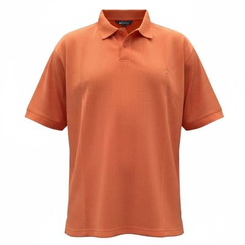 Perfect Plain Mesh Polo Coral