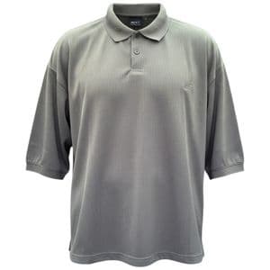 Perfect Plain Mesh Polo Gunmetal
