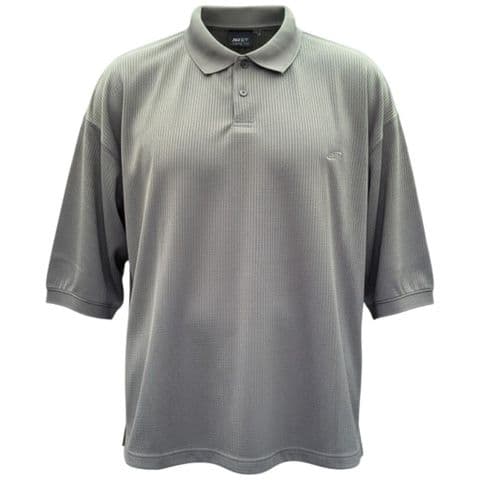 Perfect Plain Mesh Polo Gunmetal