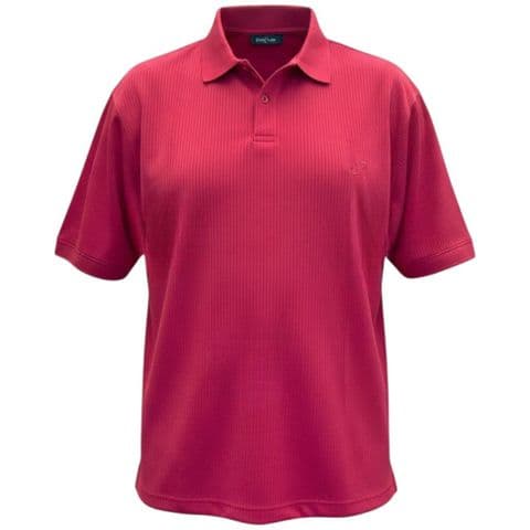 Perfect Plain Mesh Polo Hot Pink