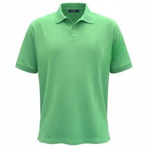 Perfect Plain Mesh Polo Lime