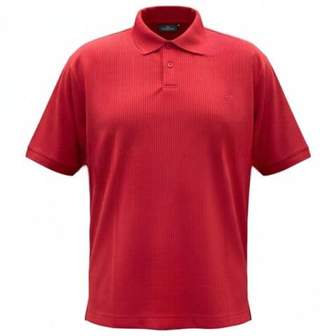 Perfect Plain Mesh Polo Red
