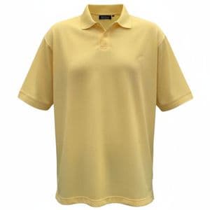 Perfect Plain Mesh Polo Yellow