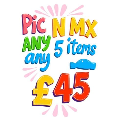 Pic N Mix Any 5 For £45