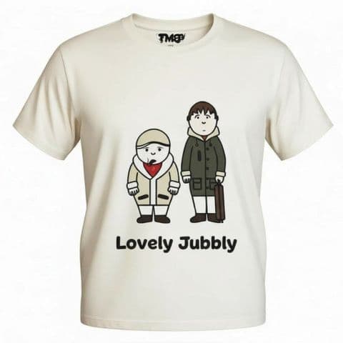 Revision Printed Lovely Jubbly!! T-Shirt White Promo Price £5