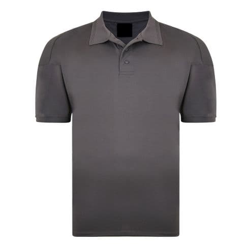 Silky 1190-30 Plain Wicking Polo Graphite.