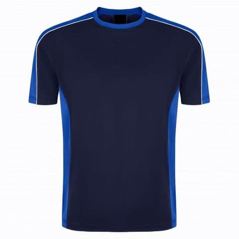 Sports Crew 1008-15 Wicking Tee Navy/Royal £16.99.