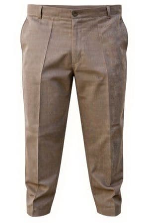Woodbrie  Chino Trousers Taupe Was £19.99 Now £10