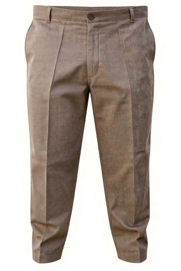 Woodbrie  Chino Trousers Taupe Was £19.99 Now £10