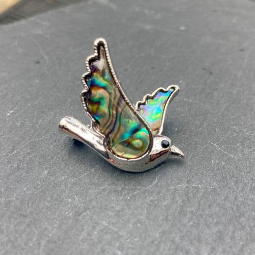 Brooch - Paua Bird