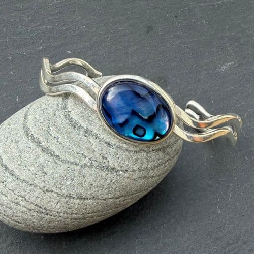 Cuff - Paua Blue Cuff - 1