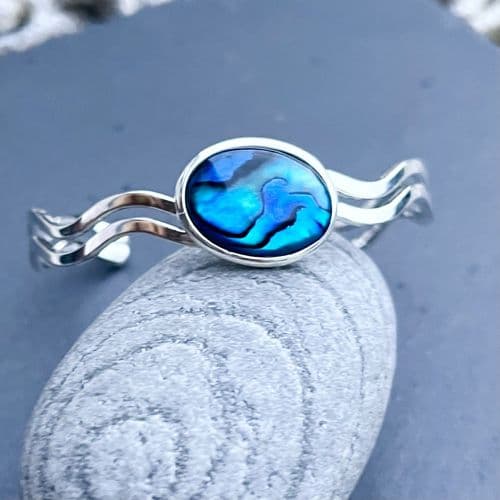 Cuff - Paua Blue Cuff - 1