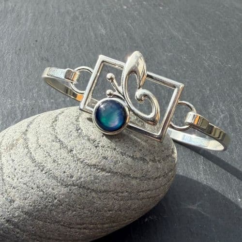 Cuff - Paua Blue Cuff - 13