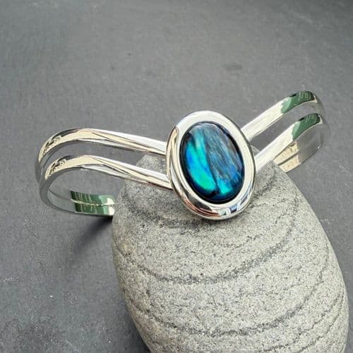Cuff - Paua Blue Cuff - 18