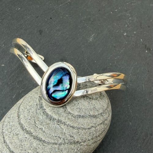 Cuff - Paua Blue Cuff - 18