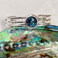 Cuff - Paua Blue Cuff - 24