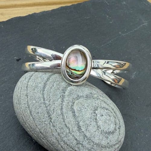 Cuff - Paua Natural Cuff - 11