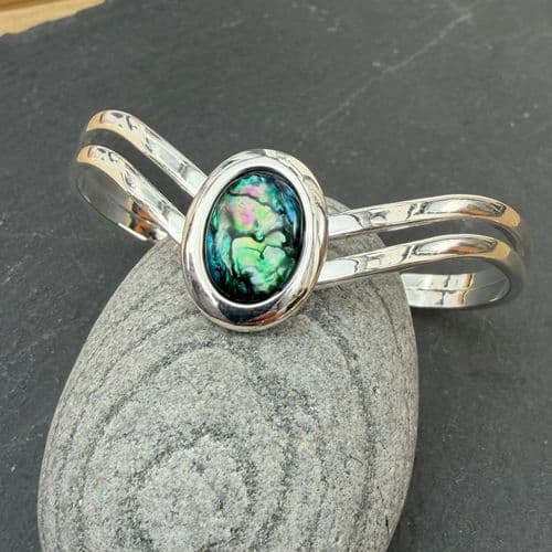 Cuff - Paua Natural Cuff - 12