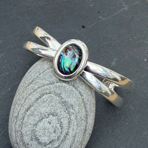 Cuff - Paua Natural Cuff - 9